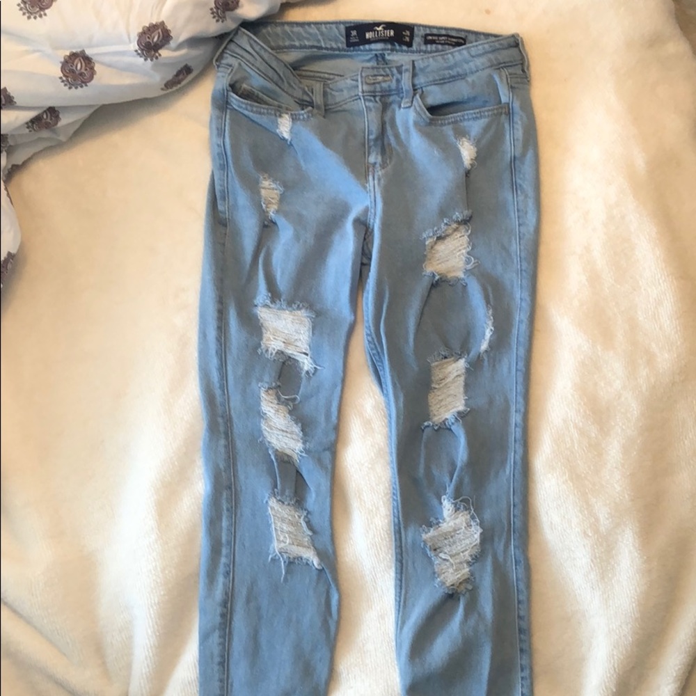Hollister skinny crop jeans